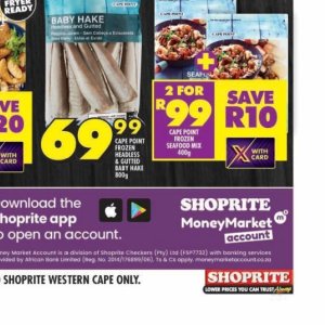 Seafood at Shoprite