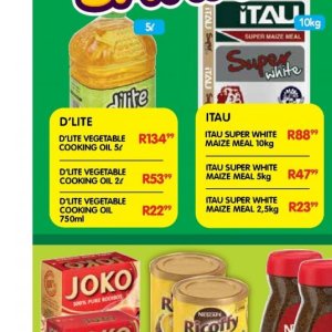 Olive oil at Shoprite
