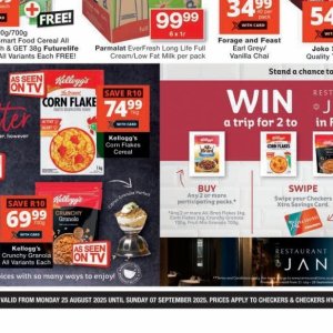 Kellogg's at Checkers
