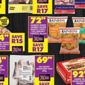Schnitzel at Shoprite