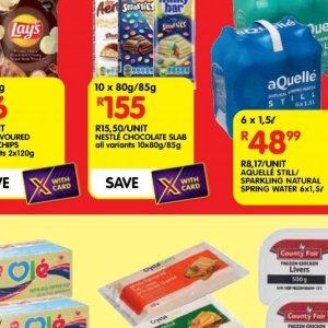 Chocolate at Shoprite