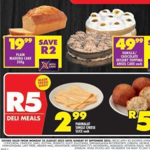 Cake at Shoprite