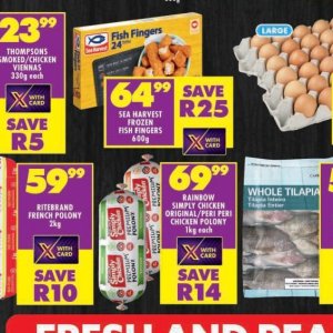 Fish at Shoprite