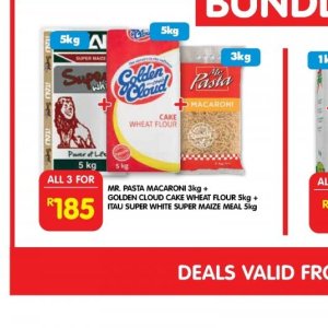 Pasta at Shoprite