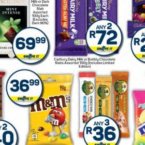 Chocolate at Pick n Pay Hyper