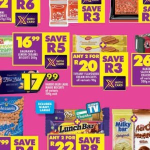 Biscuits at Shoprite