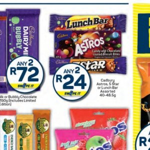 Chocolate at Pick n Pay Hyper