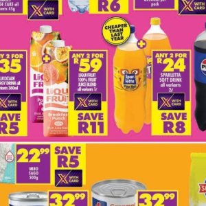 Juice at Shoprite
