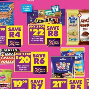 Chocolate at Shoprite