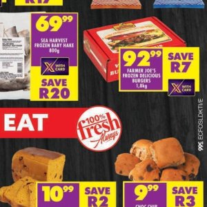 Burgers at Shoprite