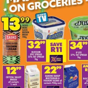 Bread at Shoprite