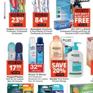 Toothpaste at Checkers