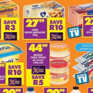 Margarine at Shoprite
