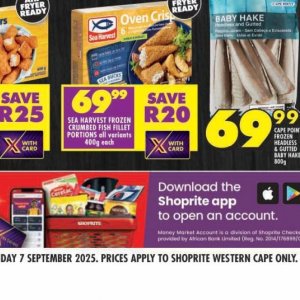 Fillet at Shoprite