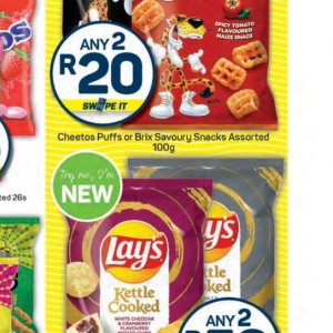 Snacks at Pick n Pay Hyper