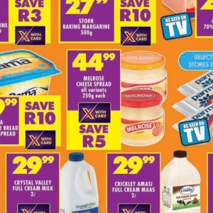Cheese at Shoprite
