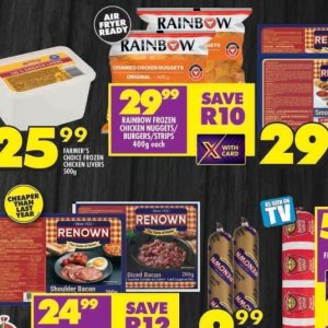 Burgers at Shoprite