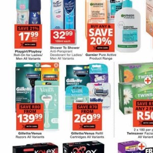 Deodorant at Checkers