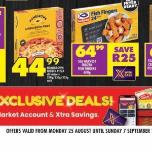 Pizza at Shoprite