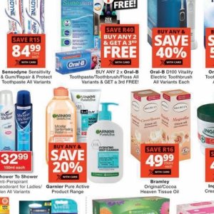 Toothpaste at Checkers