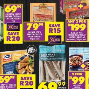Burgers at Shoprite