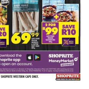 Seafood at Shoprite