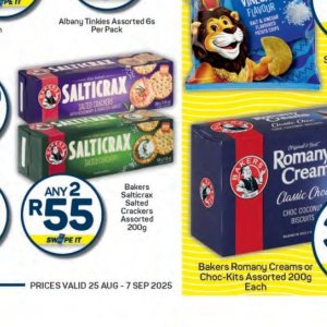 Crackers at Pick n Pay Hyper