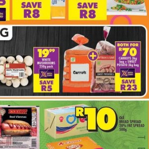 Carrots at Shoprite