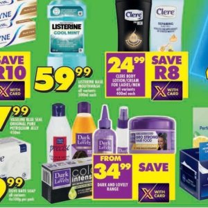 Mouthwash listerine  at Shoprite