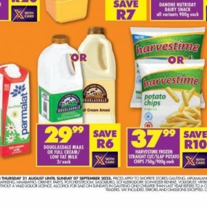 Cream danone  at Shoprite