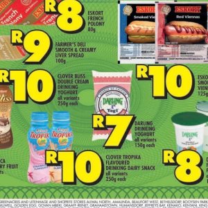 Cream at Shoprite