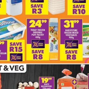 Puff pastry at Shoprite
