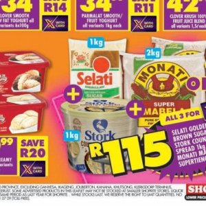 Sugar at Shoprite