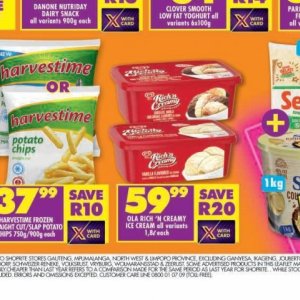 Ice cream at Shoprite