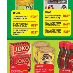 Olive oil at Shoprite