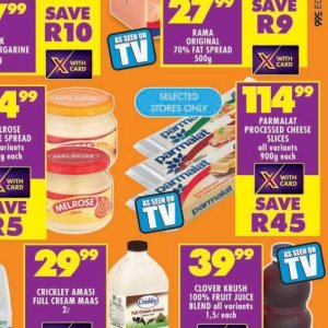 Cheese at Shoprite