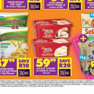 Cream at Shoprite