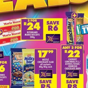 Biscuits at Shoprite