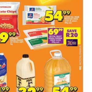Cheddar at Shoprite
