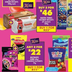 Biscuits at Shoprite