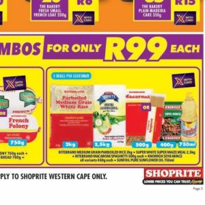 Rice at Shoprite