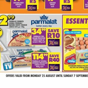 Cheese at Shoprite