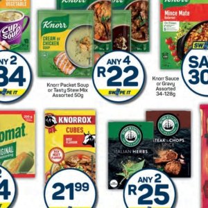 Soup at Pick n Pay Hyper