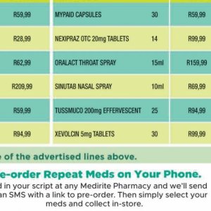 Nasal spray at MediRite
