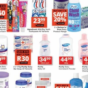 Toothpaste aquafresh  at Checkers