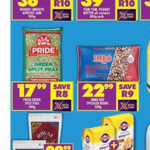 Peas at Shoprite