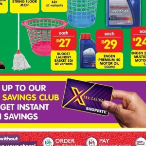 Basket at Shoprite