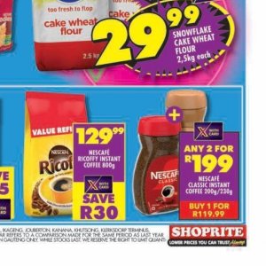   at Shoprite