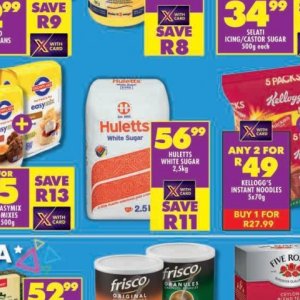Sugar at Shoprite