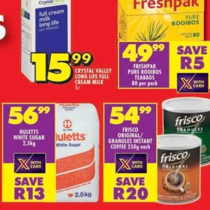 Cream at Shoprite